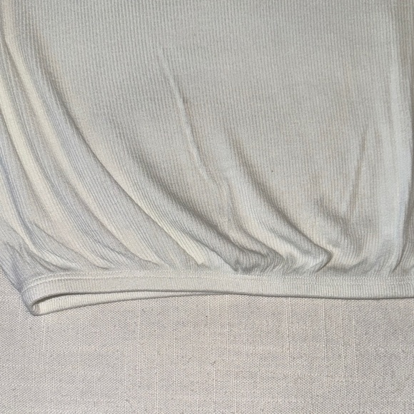 👚 EUC Women’s Alison Joy “Loni” Open Shoulder Ribbed Top – Size XL - Picture 7 of 11